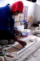 Making mosaics in Fez