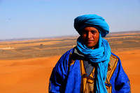 Blue Man of the Sahara - Merzouga