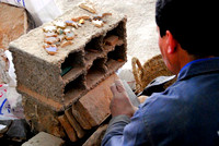 Making mosaics in Fez