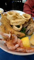 Seafood lunch in Casablanca